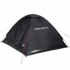 High Peak Beaver 3 Σκηνή Camping Igloo Μαύρη 3 Εποχών για 3 Άτομα 200x180x120εκ. 10320