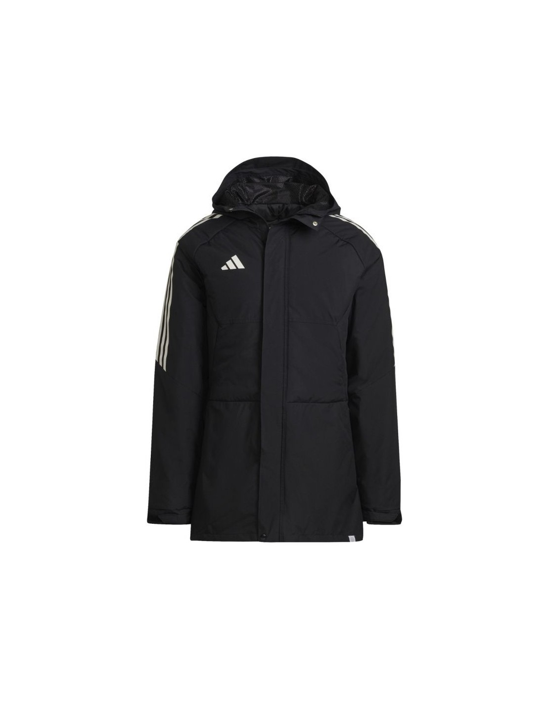 Adidas Condivo 22 Stadium Ανδρικό Χειμωνιάτικο Μπουφάν Παρκά Μαύρο HT2538
