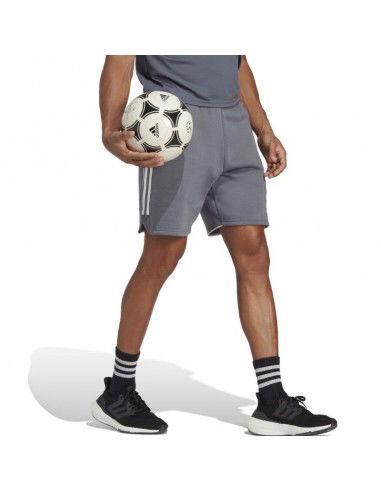 Adidas Αθλητική Ανδρική Βερμούδα Γκρι HZ3017