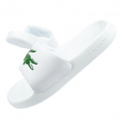 Lacoste Ανδρικά Slides Λευκά 45CFA0002082