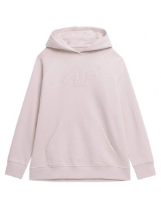 4F Γυναικείο Φούτερ με Κουκούλα Ροζ 4FSS23TSWSF535-12S