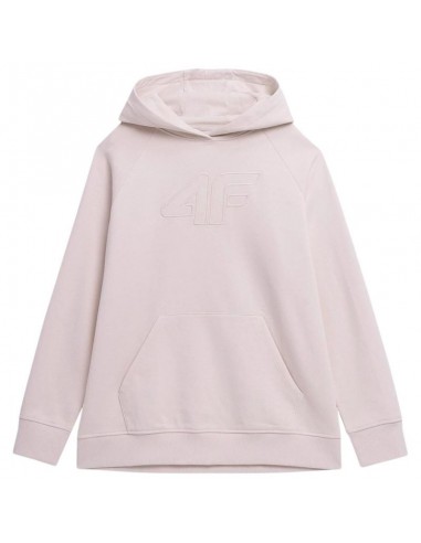 4F Γυναικείο Φούτερ με Κουκούλα Ροζ 4FSS23TSWSF535-12S