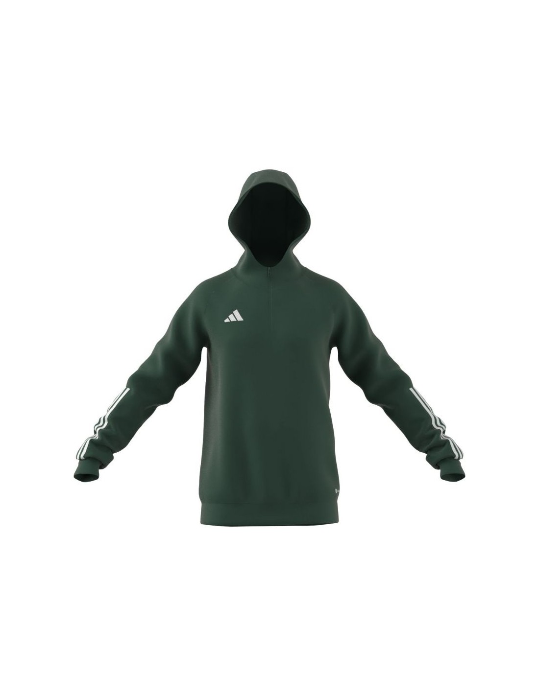 Adidas Tiro 23 Ανδρικό Φούτερ με Κουκούλα Πράσινο HU134