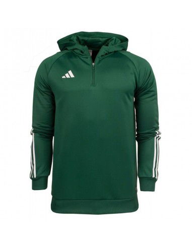 Adidas Tiro 23 Ανδρικό Φούτερ με Κουκούλα Πράσινο HU1348