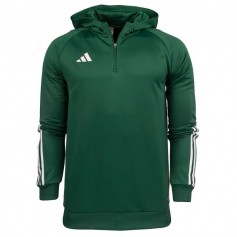 Adidas Tiro 23 Ανδρικό Φούτερ με Κουκούλα Πράσινο HU1348