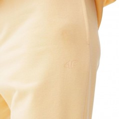 4F Παντελόνι Γυναικείας Φόρμας Κίτρινο 4FSS23TTROF147-73S
