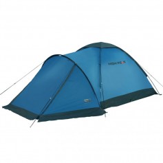 High Peak Ontario 3 Σκηνή Camping Igloo Μπλε 3 Εποχών για 3 Άτομα 180x205x120εκ. 10171