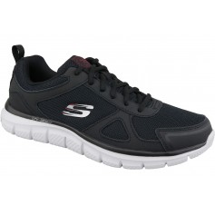Skechers Track Scloric 52631-BKRD Ανδρικά Αθλητικά Παπούτσια Running Μαύρα