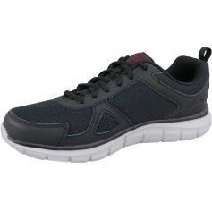 Skechers Track Scloric 52631-BKRD Ανδρικά Αθλητικά Παπούτσια Running Μαύρα