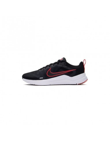 Nike Downshifter 12 DD9293-003 Ανδρικά Αθλητικά Παπούτσια Running Black / White / Dark Smoke Grey / Light Smoke Grey