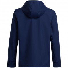 Adidas Παιδικό Αθλητικό Μπουφάν Κοντό με Κουκούλα Navy Μπλε Entrada 22 IK4012