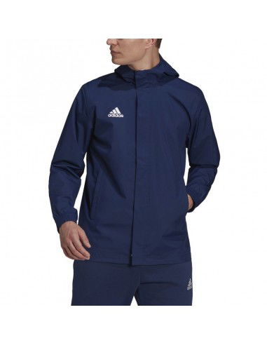 Adidas Entrada 22 Ανδρικό Χειμωνιάτικο Μπουφάν Navy Μπλε IK4011