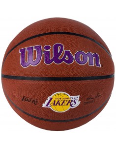 Wilson NBA LA Lakers Μπάλα Μπάσκετ Indoor/Outdoor WTB3100XBLAL