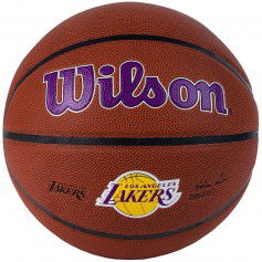 Wilson NBA LA Lakers Μπάλα Μπάσκετ Indoor/Outdoor WTB3100XBLAL