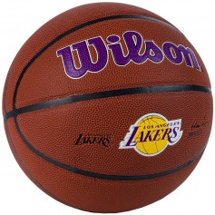 Wilson NBA LA Lakers Μπάλα Μπάσκετ Indoor/Outdoor WTB3100XBLAL