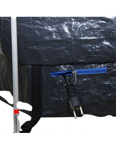 High Peak Santiago 5.0 Χειμερινή Σκηνή Camping Igloo Γκρι για 5 Άτομα 430x290x200εκ. 11802