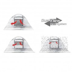 High Peak Santiago 5.0 Χειμερινή Σκηνή Camping Igloo Γκρι για 5 Άτομα 430x290x200εκ. 11802