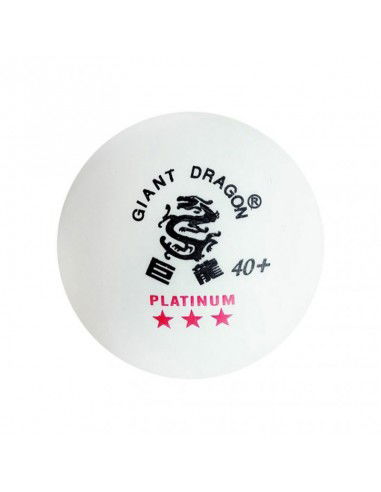 SMJ Sport Giant Dragon Platinum 8333 Μπαλάκια Ping Pong 3-Star 6τμχ