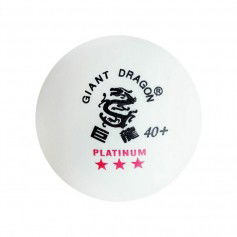 SMJ Sport Giant Dragon Platinum 8333 Μπαλάκια Ping Pong 3-Star 6τμχ