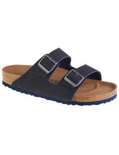 Birkenstock Arizona Vegan Δερμάτινα Γυναικεία Σανδάλια Ανατομικά σε Μπλε Χρώμα 1023116