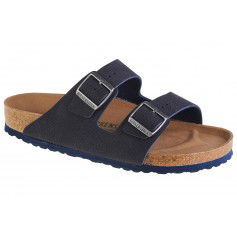 Birkenstock Arizona Vegan Δερμάτινα Γυναικεία Σανδάλια Ανατομικά σε Μπλε Χρώμα 1023116