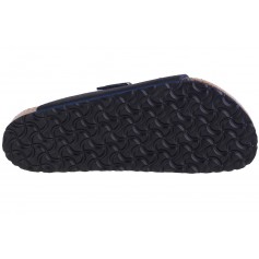 Birkenstock Arizona Vegan Δερμάτινα Γυναικεία Σανδάλια Ανατομικά σε Μπλε Χρώμα 1023116