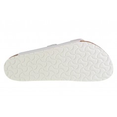 Birkenstock Arizona Birko-Flor Γυναικεία Σανδάλια σε Λευκό Χρώμα 1019061