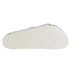 Birkenstock Arizona Birko-Flor Γυναικεία Σανδάλια σε Λευκό Χρώμα 1019061