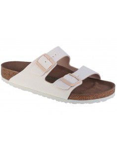 Birkenstock Arizona Γυναικεία Σανδάλια σε Λευκό Χρώμα 1022291