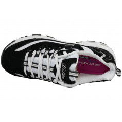 Skechers D"lites Biggest Fan Γυναικεία Chunky Sneakers Μαύρα 11930-BKW