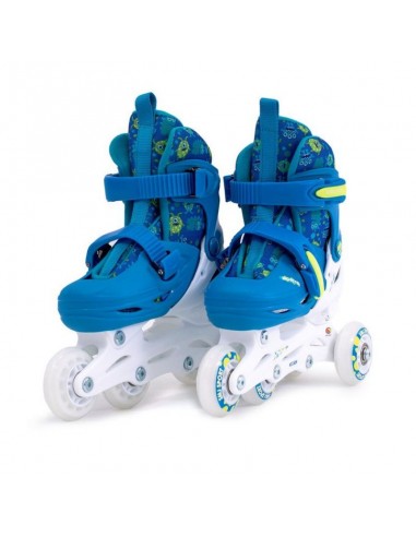 HS-TNK-000010546 Inline Αυξομειούμενα Rollers Μπλε Παιδικά