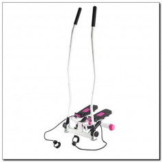 Stepper with movable arms and HMS S3085 links pinkwhite