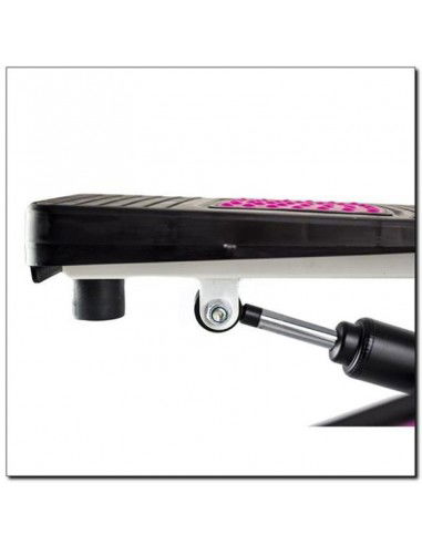 Stepper with movable arms and HMS S3085 links pinkwhite