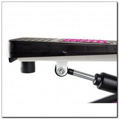 Stepper with movable arms and HMS S3085 links pinkwhite