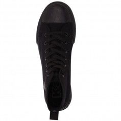 Kappa Viska OC Γυναικεία Flatforms Μποτάκια Μαύρα 243208O-1111