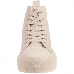 Kappa Viska OC Γυναικεία Flatforms Μποτάκια Μπεζ 243208O-5353