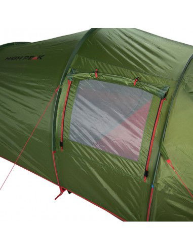 High Peak Falcon 3 Σκηνή Camping Τούνελ Πράσινη 4 Εποχών για 3 Άτομα 400x200x130εκ. 10329