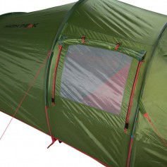 High Peak Falcon 3 Σκηνή Camping Τούνελ Πράσινη 4 Εποχών για 3 Άτομα 400x200x130εκ. 10329