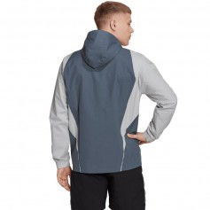 Adidas Tiro 23 Competition Αθλητικό Ανδρικό Μπουφάν Γκρι HU1320