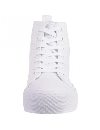 Kappa Viska OC Γυναικεία Flatforms Μποτάκια Λευκά 243208O-1010