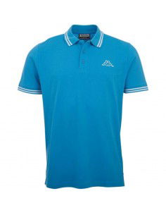 Kappa Ανδρικό T-shirt Polo Μαύρο 709361-19-4006