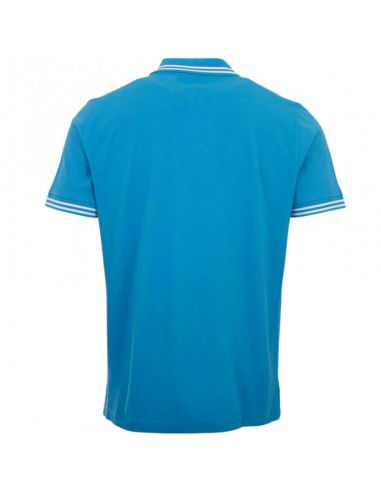 Kappa Ανδρικό T-shirt Polo Μαύρο 709361-19-4006