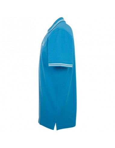 Kappa Ανδρικό T-shirt Polo Μαύρο 709361-19-4006