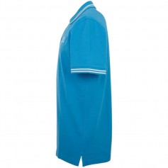 Kappa Ανδρικό T-shirt Polo Μαύρο 709361-19-4006