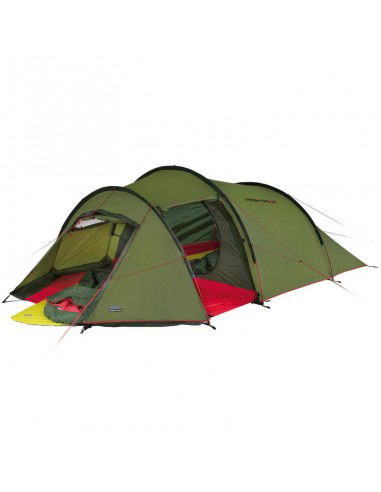 High Peak Falcon 4 Σκηνή Camping Τούνελ Πράσινη 4 Εποχών για 4 Άτομα 400x230x110εκ. 10327
