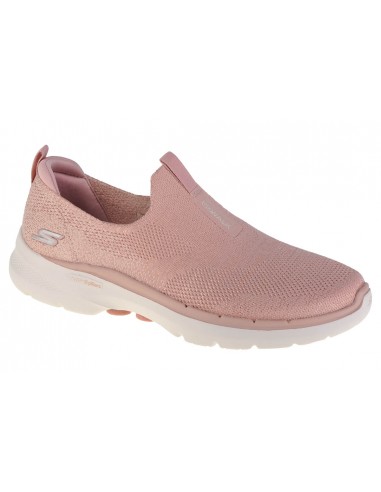 Skechers Go Walk 6 Γυναικεία Slip-On Ροζ 124502-LTPK