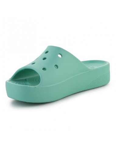 Crocs Slides με Πλατφόρμα σε Μπεζ Χρώμα 208180-3UG