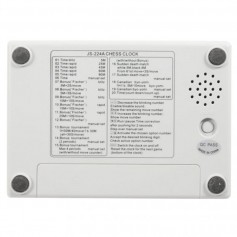 SMJ Sport Ψηφιακό Ρολόι Επιτραπέζιο Chess JS-224A