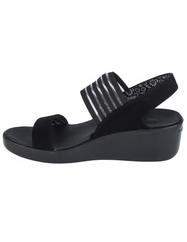 Skechers Καλοκαιρινές Γυναικείες Πλατφόρμες Μαύρες 119340-BBK