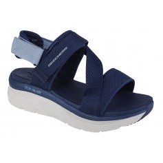 Skechers D"Lux Walker Kind Mind Γυναικεία Σανδάλια Ανατομικά Sporty Flatforms σε Navy Μπλε Χρώμα 119302-NVBL